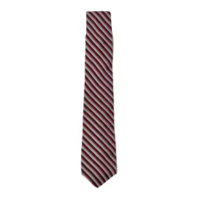 1970’S CHRISTIAN DIOR MADE IN FRANCE 100% SILK STRIPED HANDMADE TIE