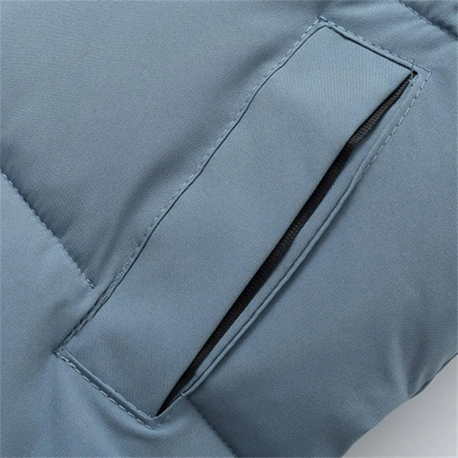 Baby Kids Winter Coat Puffer Down Jacket Solid Windproof Light Winter Snowsuit Coat Hooded Outwear with Pocket