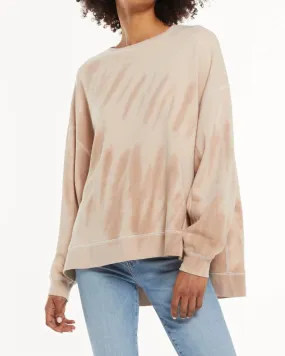 Biloxi Oversized Pullover in Natural Tie Dye | Natural Tie Dye