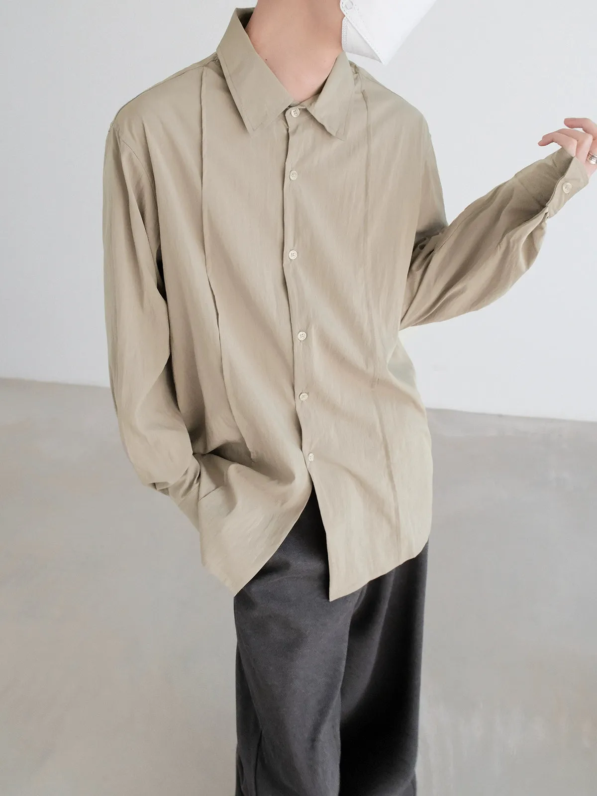 Breathable Quilted Press Shirt