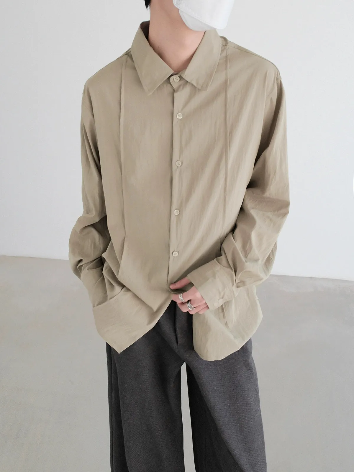 Breathable Quilted Press Shirt