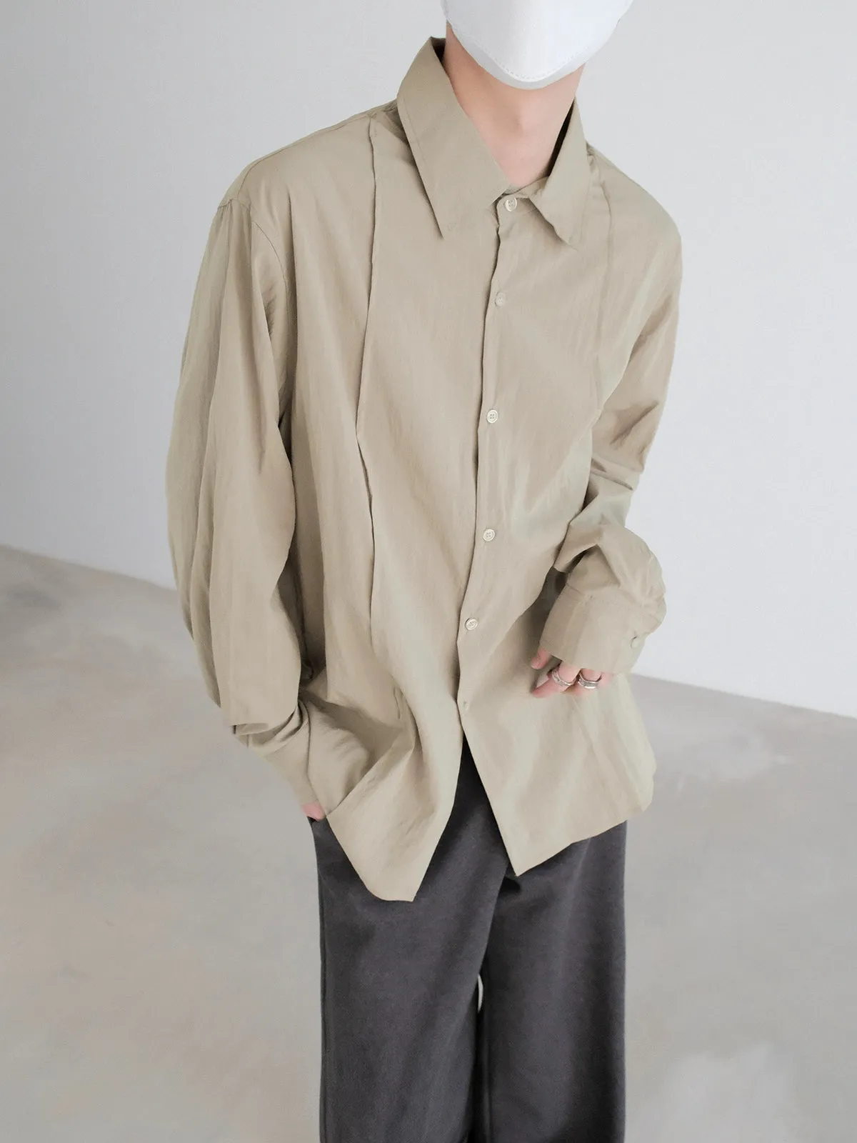 Breathable Quilted Press Shirt