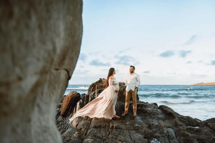 Chandler Flowy Maternity Gown