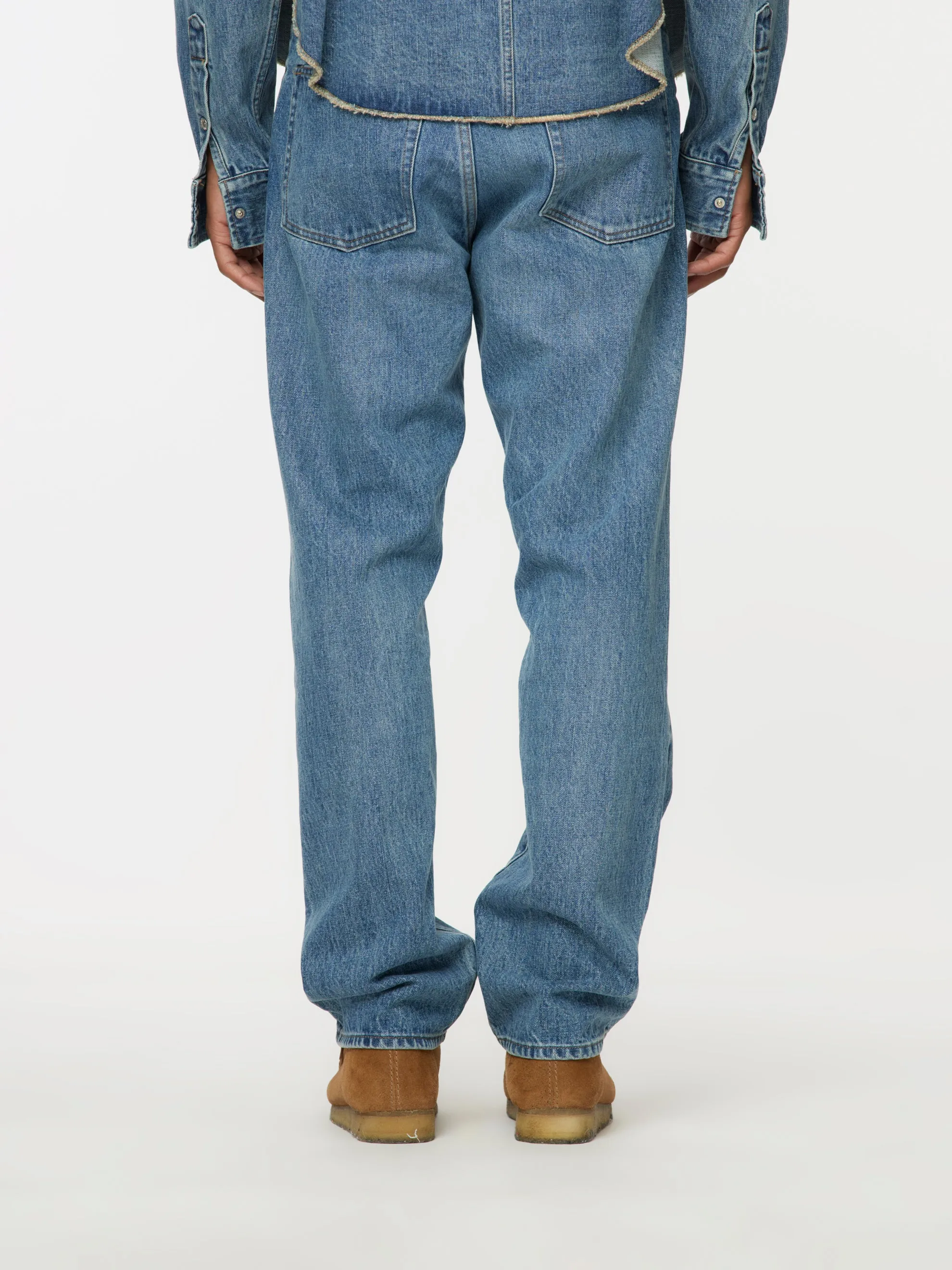 Classic Indigo Denim Jeans