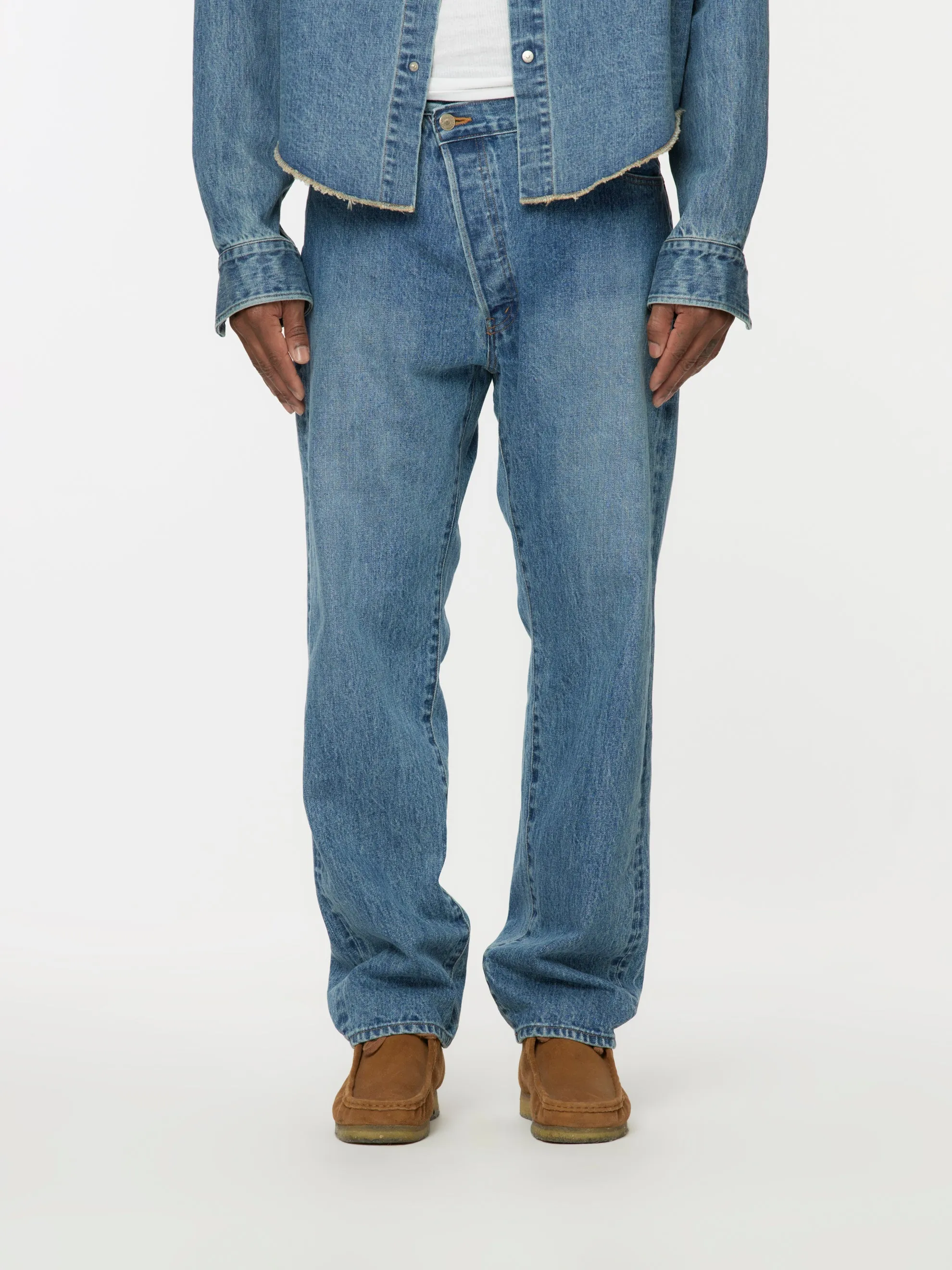 Classic Indigo Denim Jeans