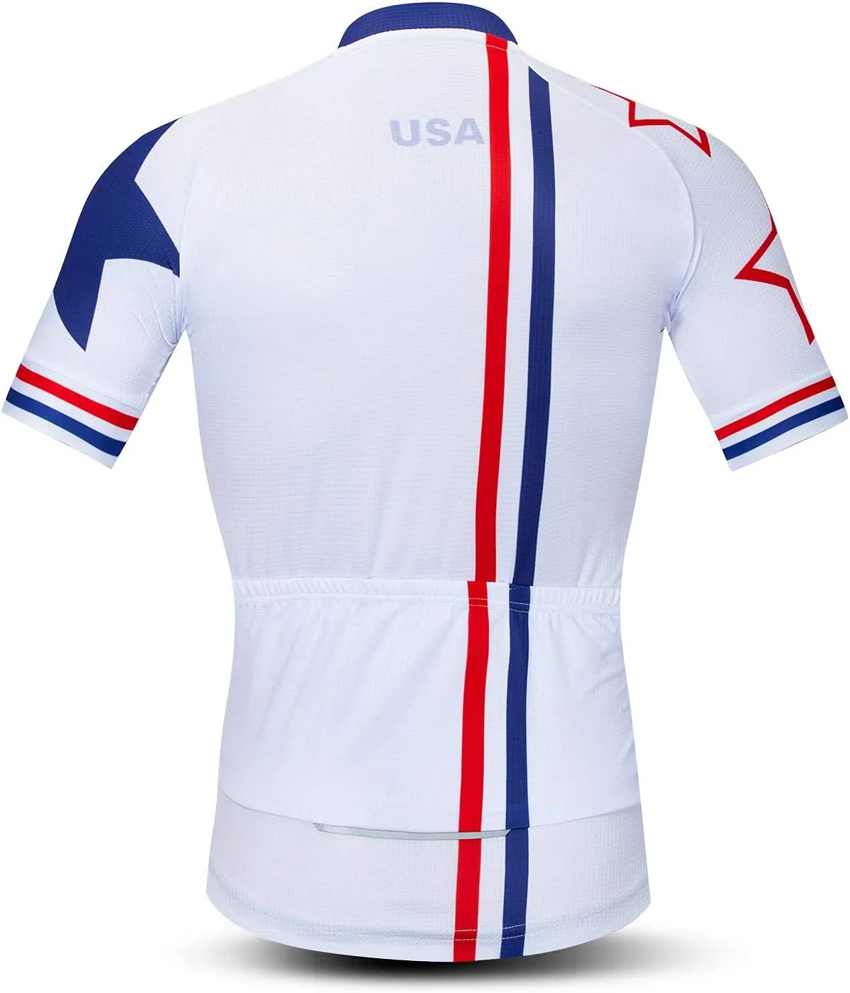 Cycling Jersey Men Short Sleeve Bike Shirt Breathable Bicycle Jacket Pockets