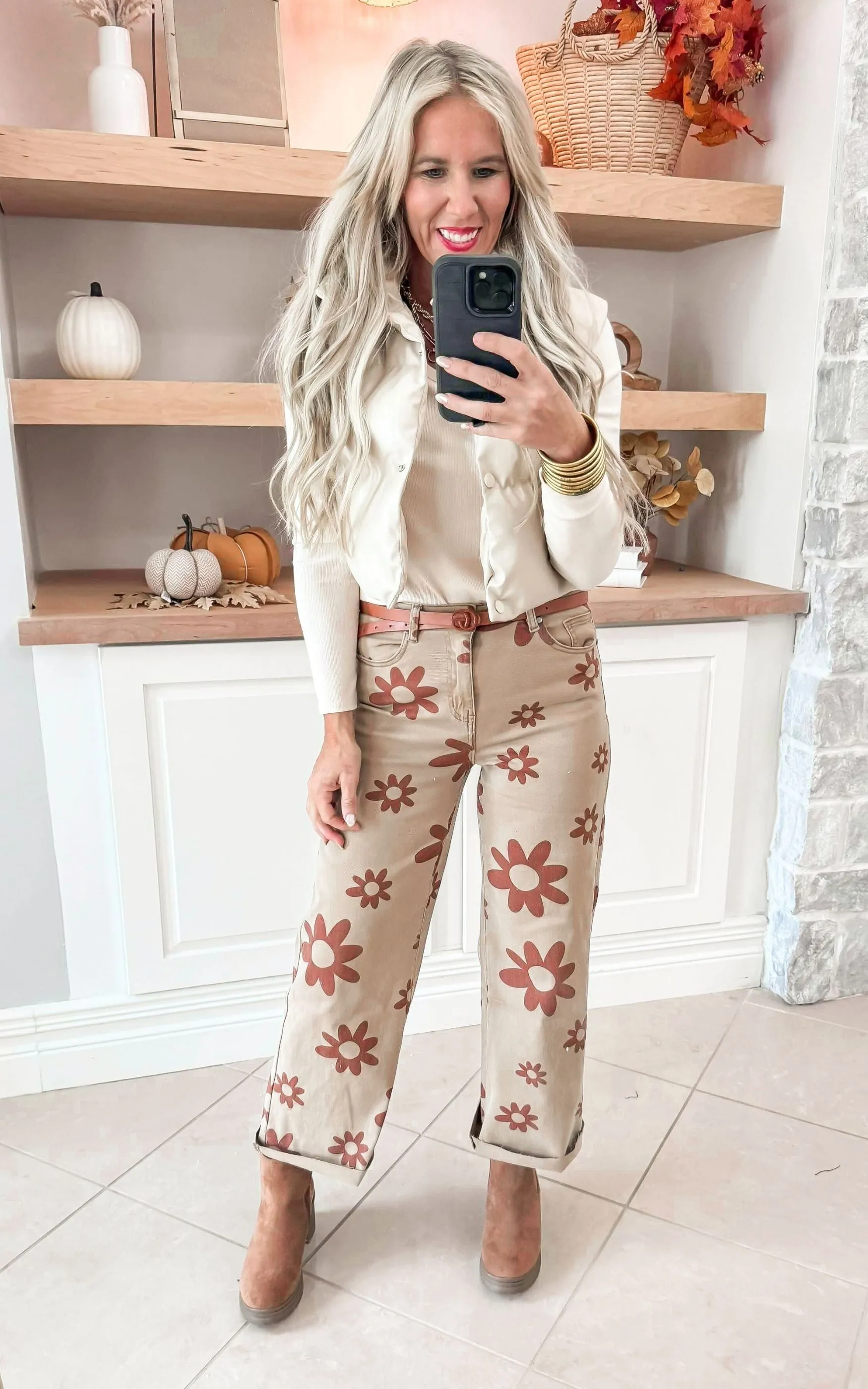 Daisy Washed Twill Pants