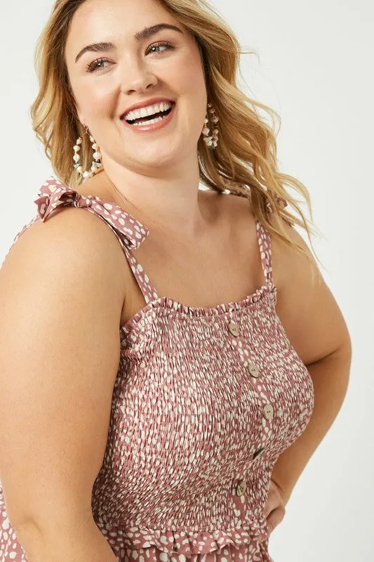 Emma Dress - Mauve [1X-3X]