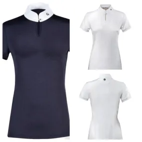 EQODE by Equiline- Women's Show Shirt Keyhole Collar