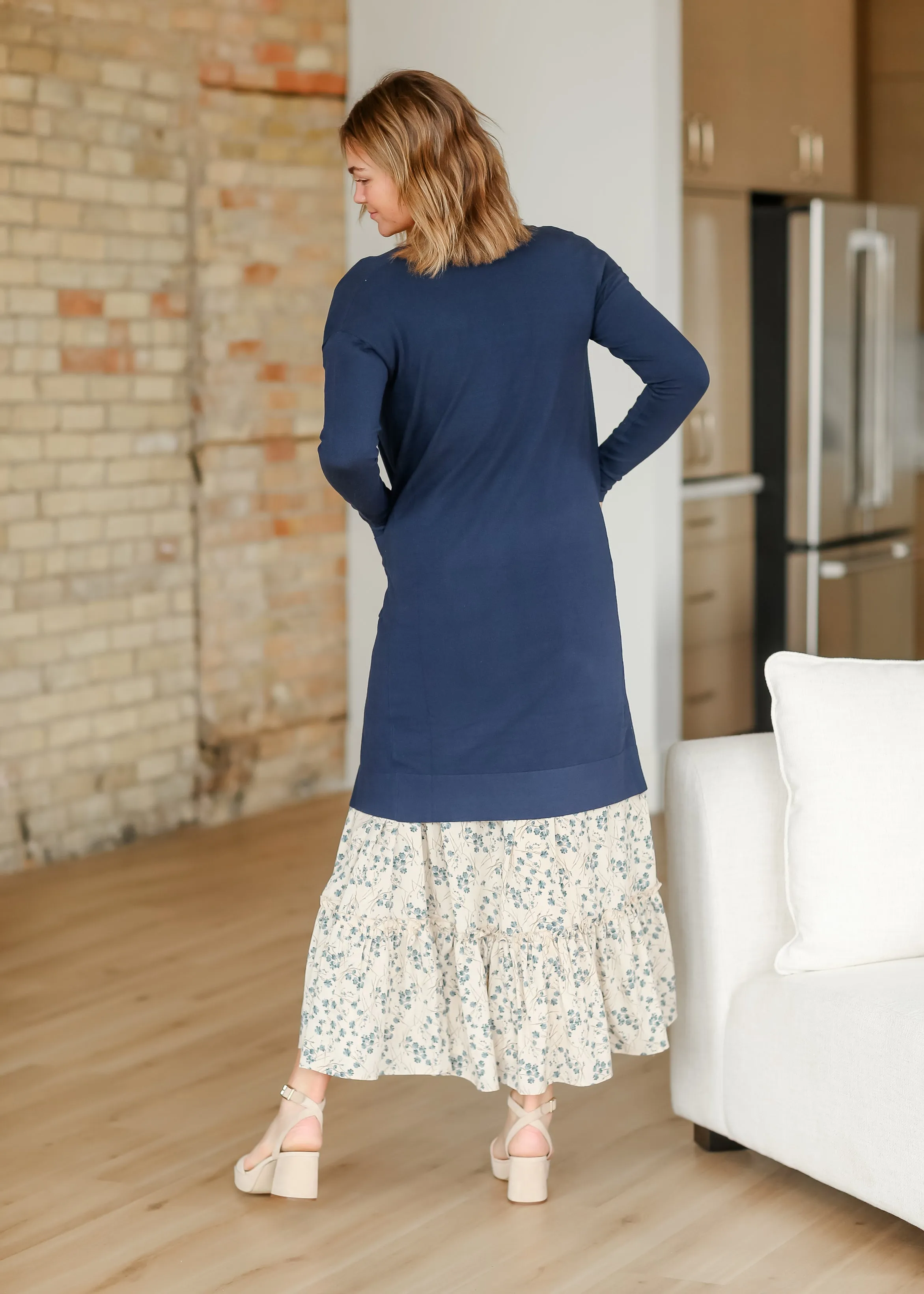 Essential Long   Soft Cardigan