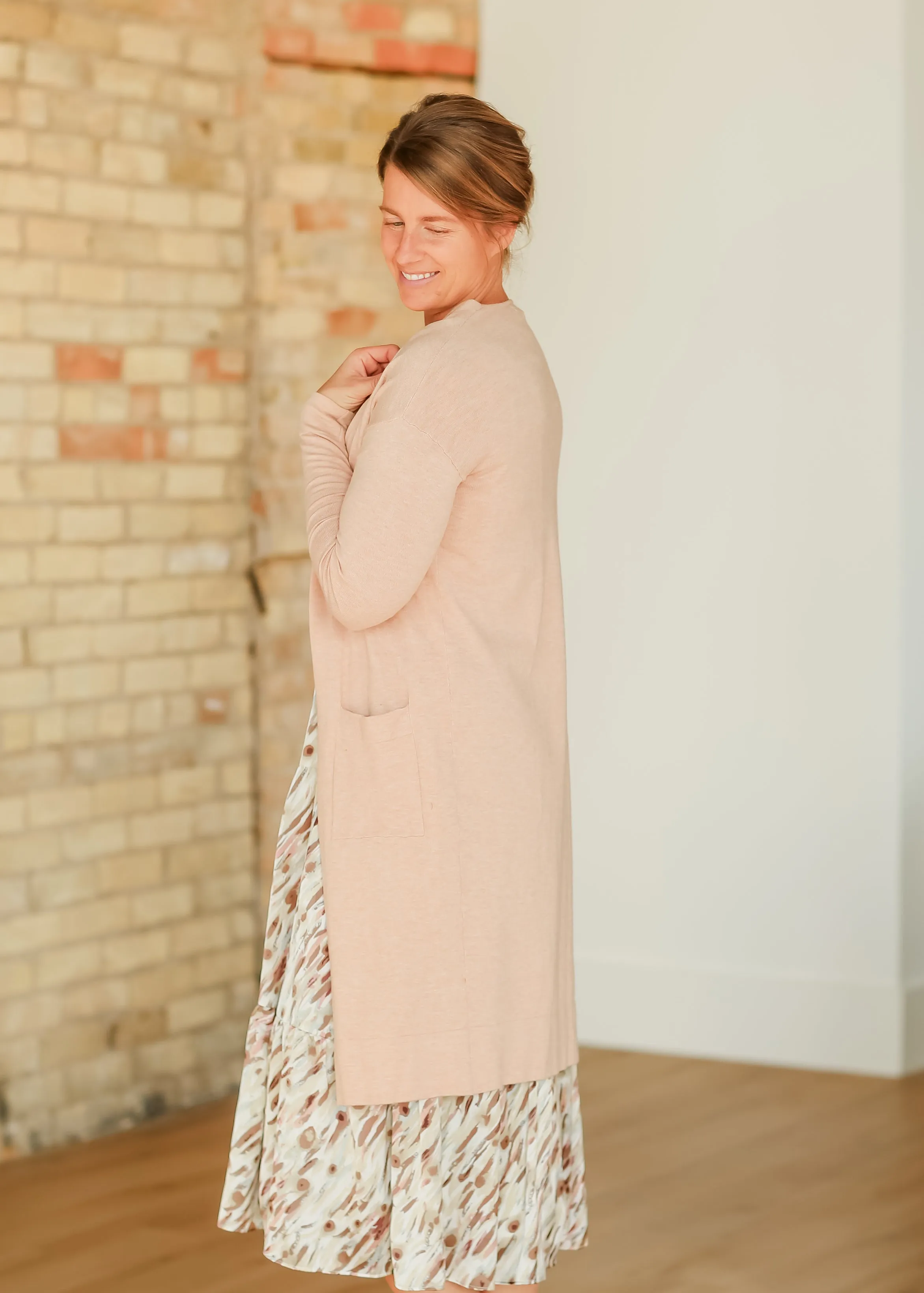 Essential Long   Soft Cardigan