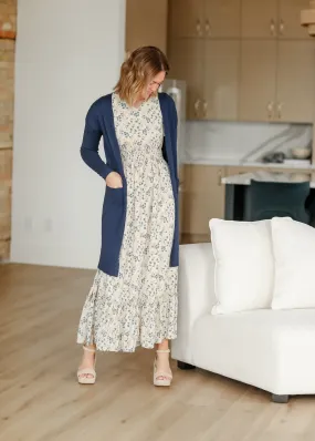 Essential Long   Soft Cardigan