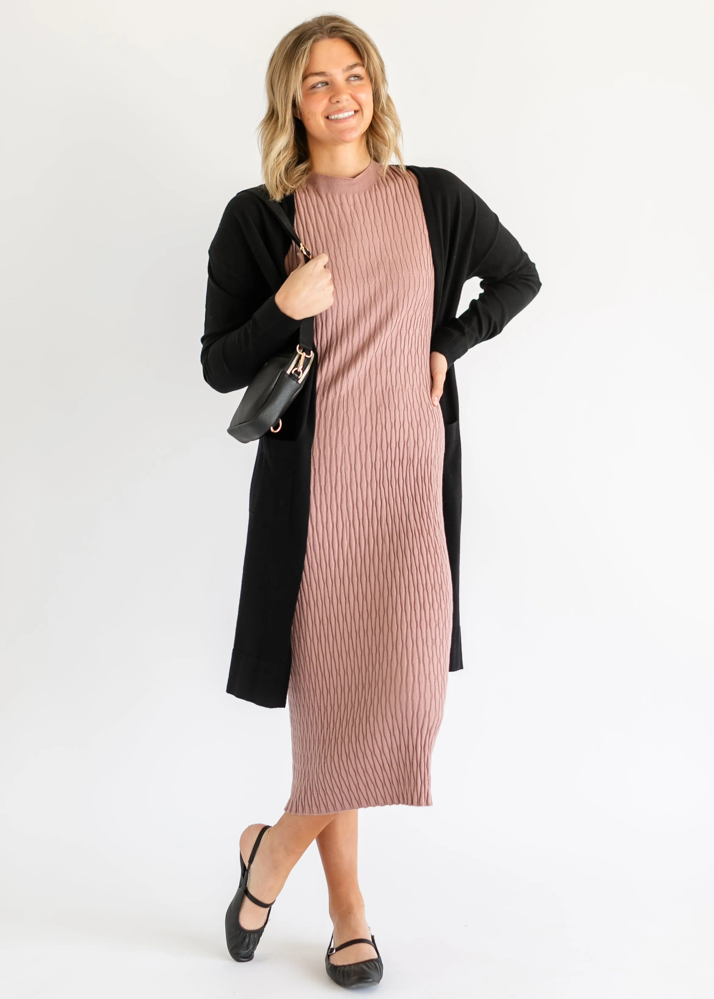 Essential Long   Soft Cardigan