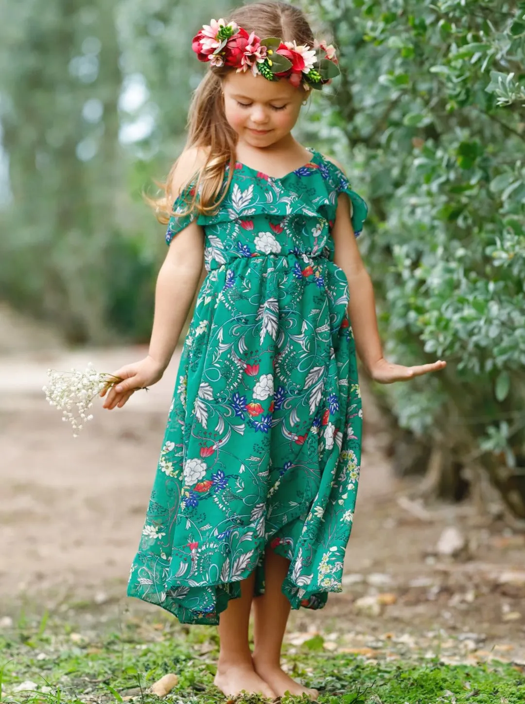 Girls the Power of Flowers Dress