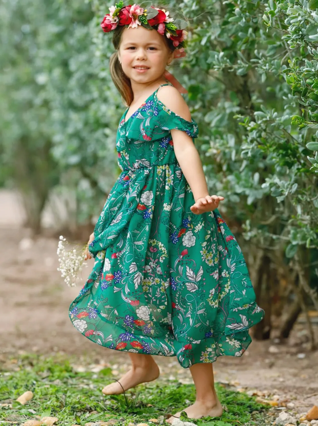 Girls the Power of Flowers Dress