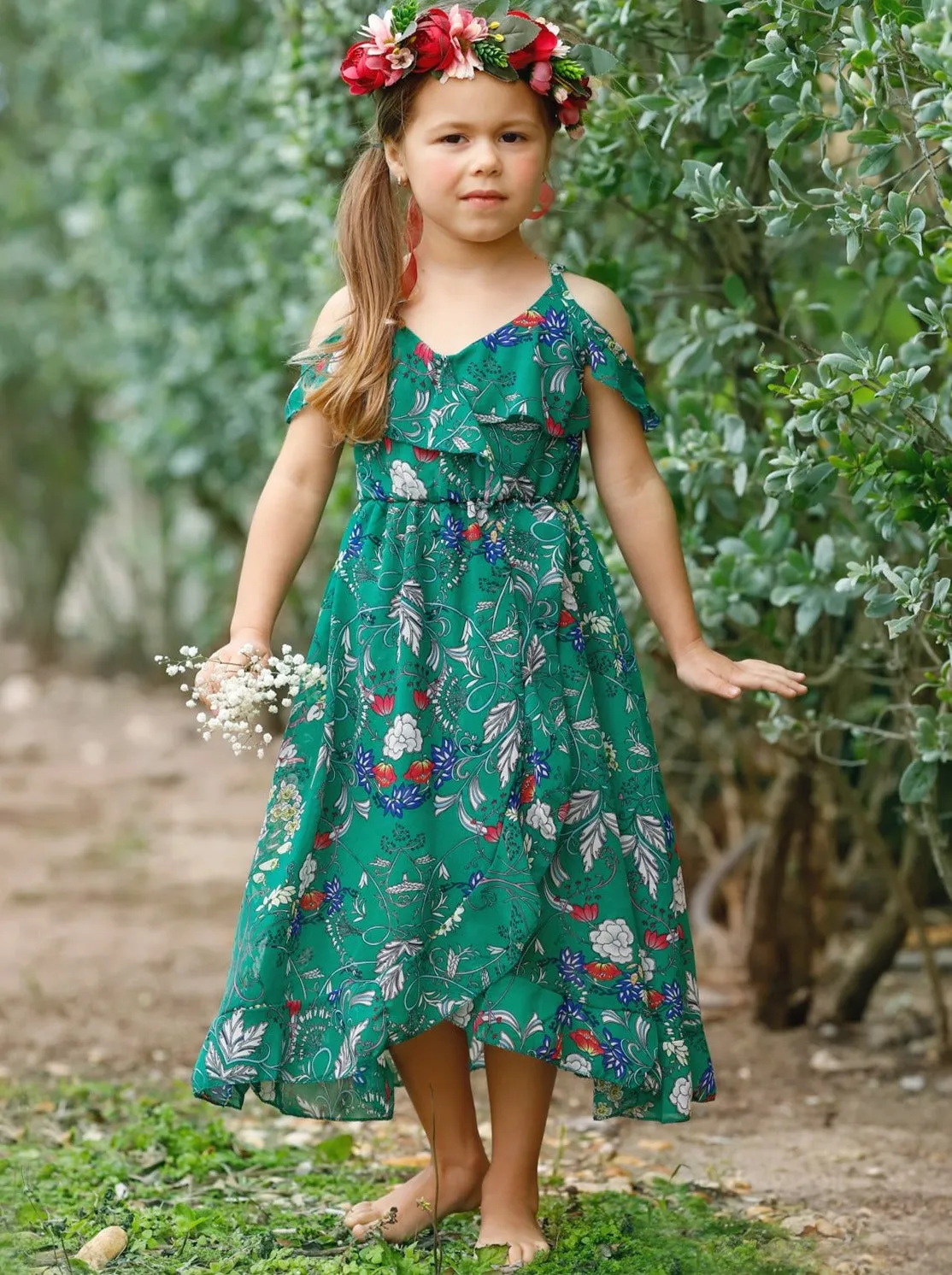 Girls the Power of Flowers Dress