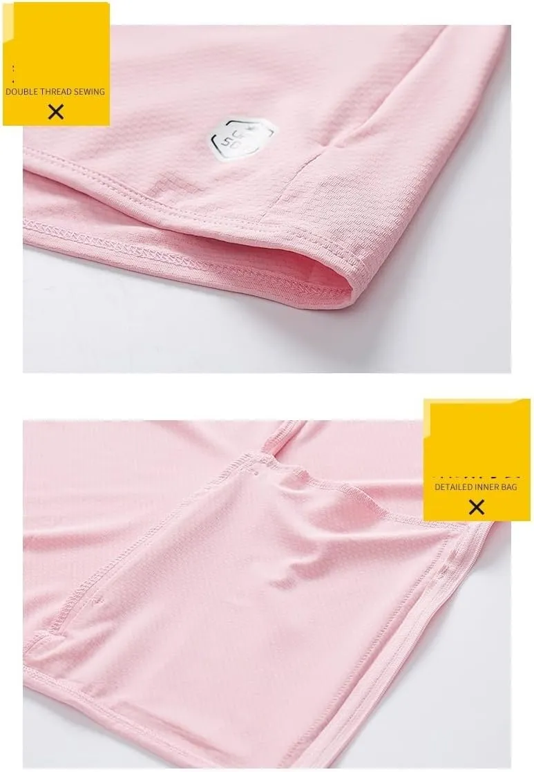 HOLLYWEED Men's and Women's Summer Sunscreen Clothing Thin Breathable Summer