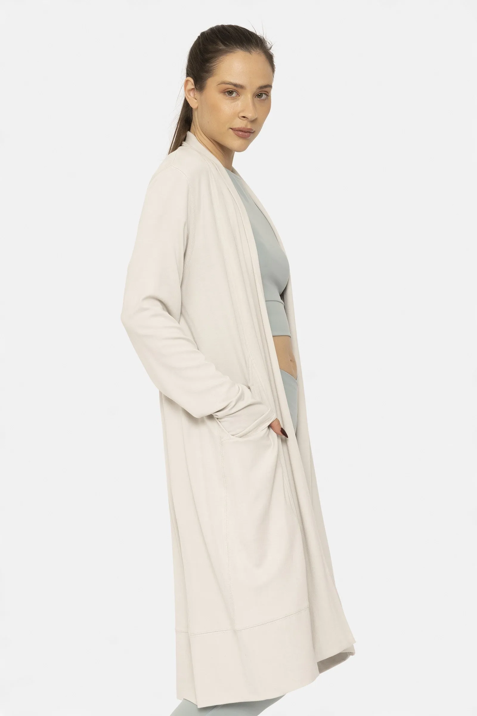 Lightweight Soft Longline Cardigan