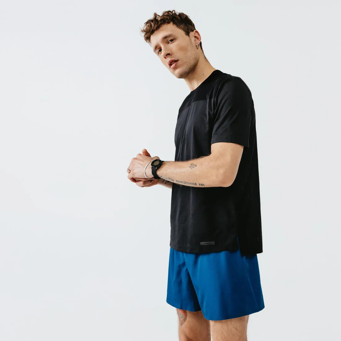 Men's Running Breathable and Ventilated T-Shirt Dry  Breath