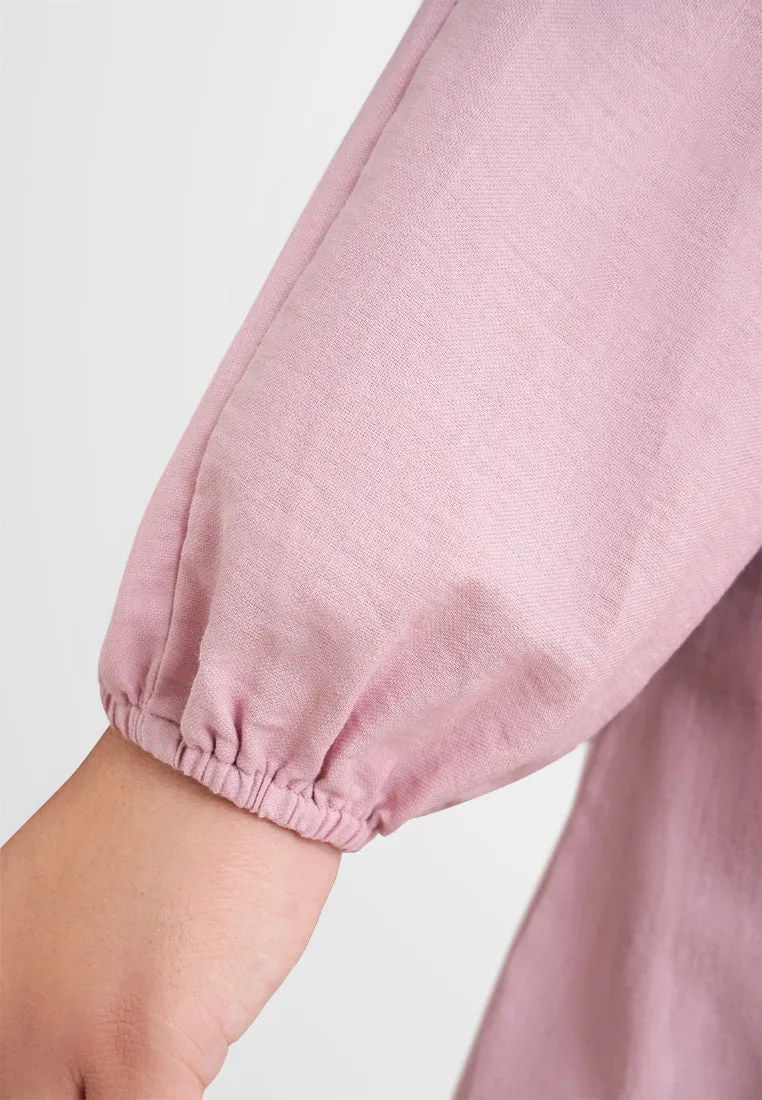 Paloma Minimalist Cotton Button Blouse