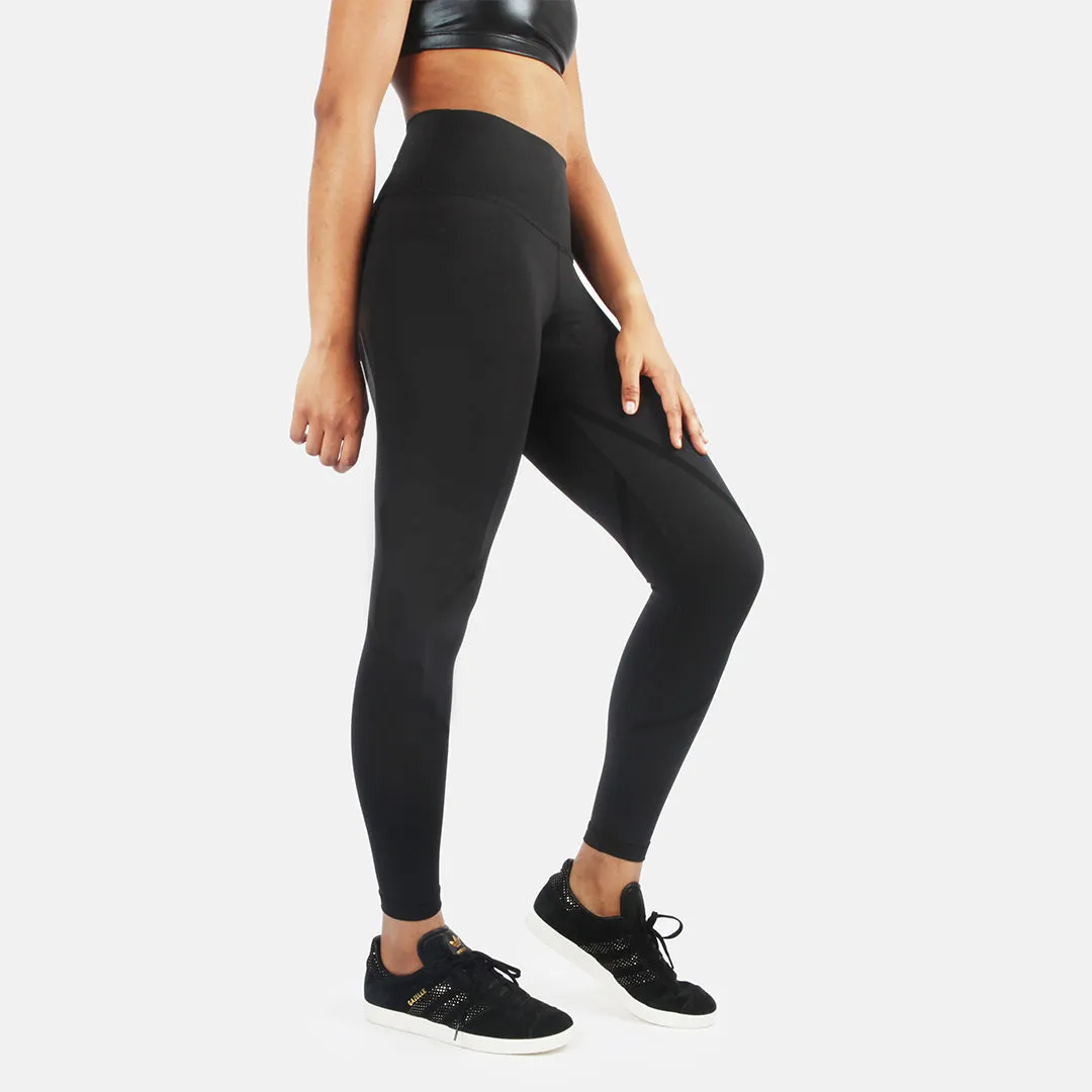 Parker Chic Black Leggings - Ombre Half Moons