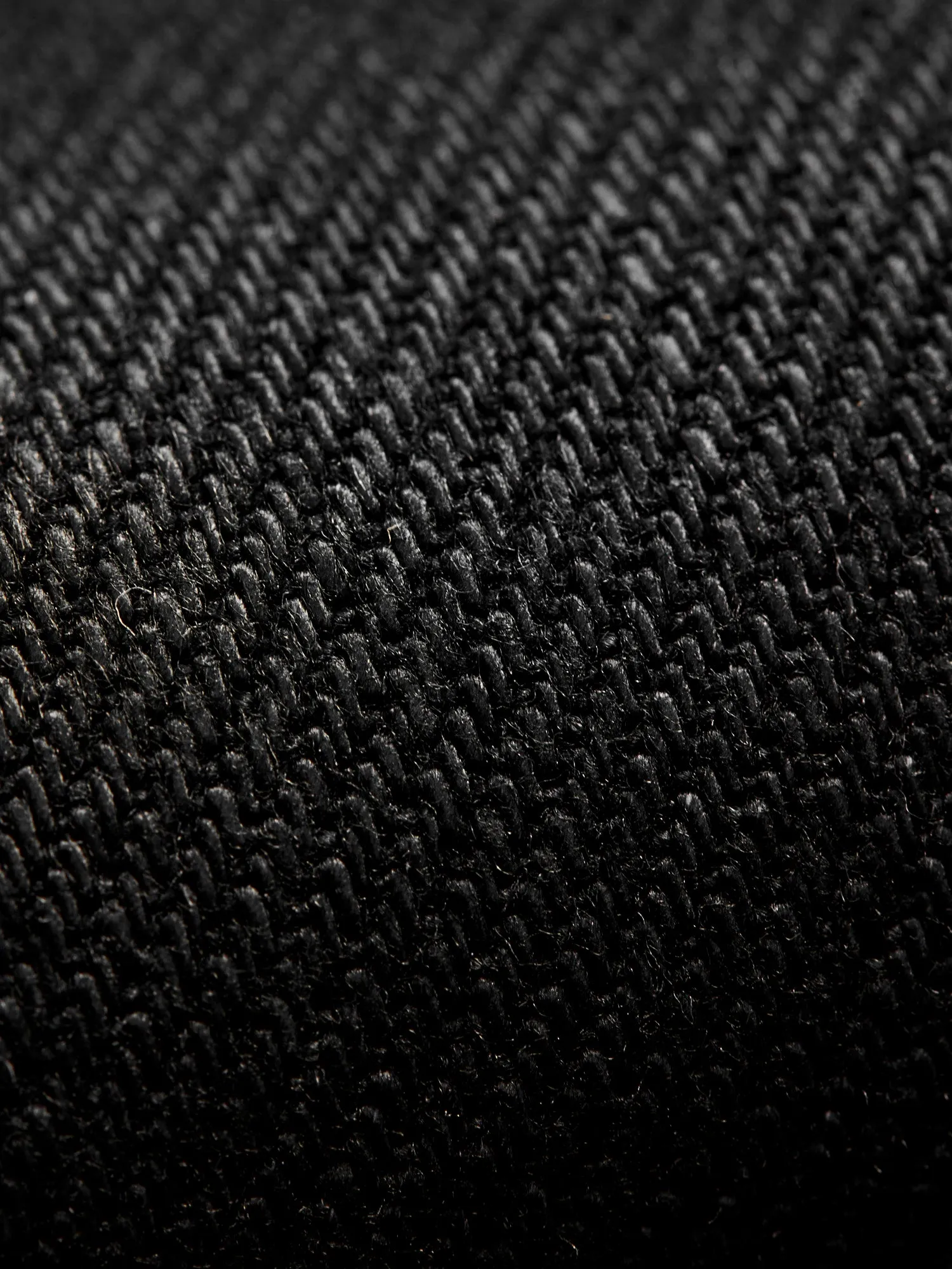 "Solid Black" 13oz Selvedge Denim - Strong Guy Fit
