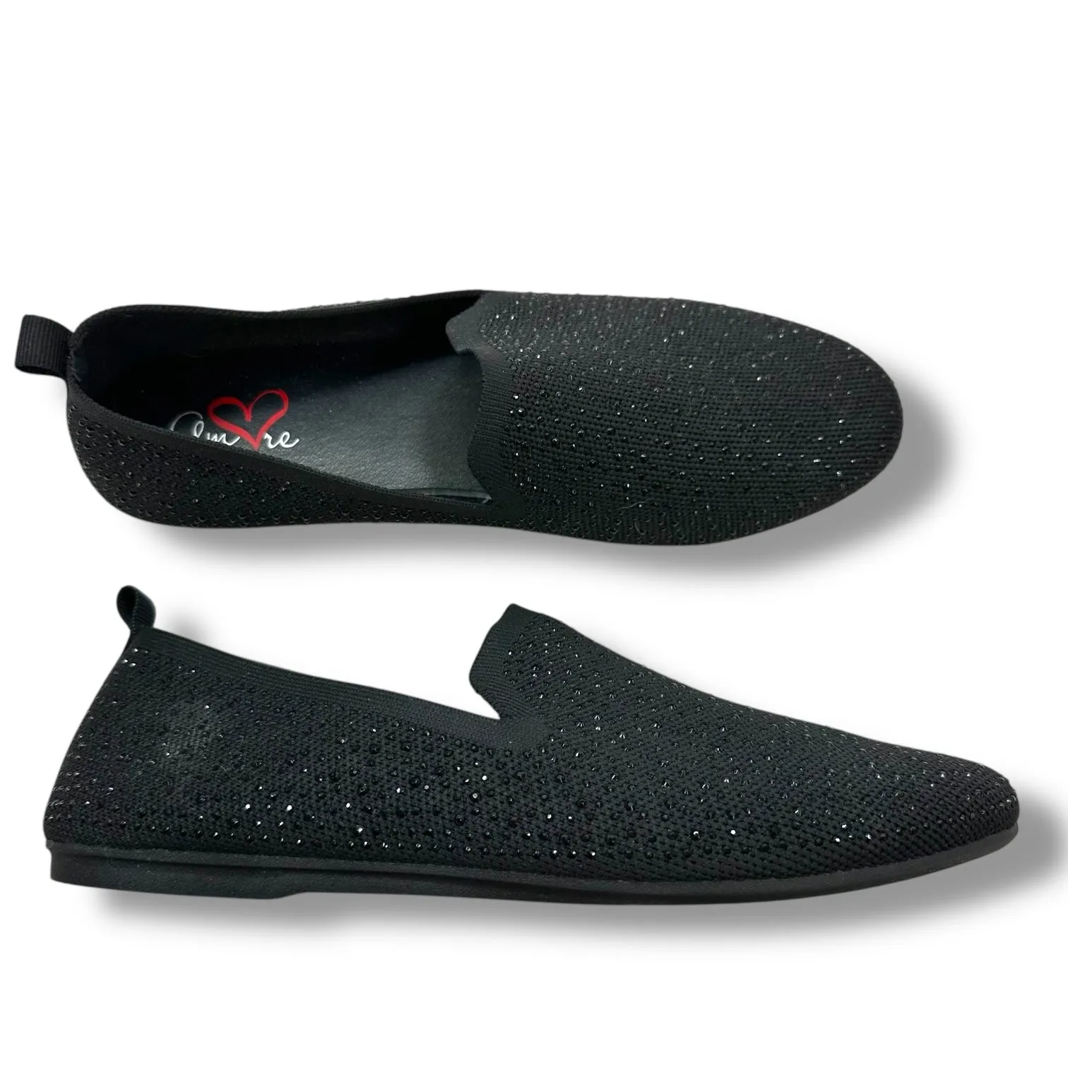 Shoes Flats By Clothes Mentor In Black, Size: 9