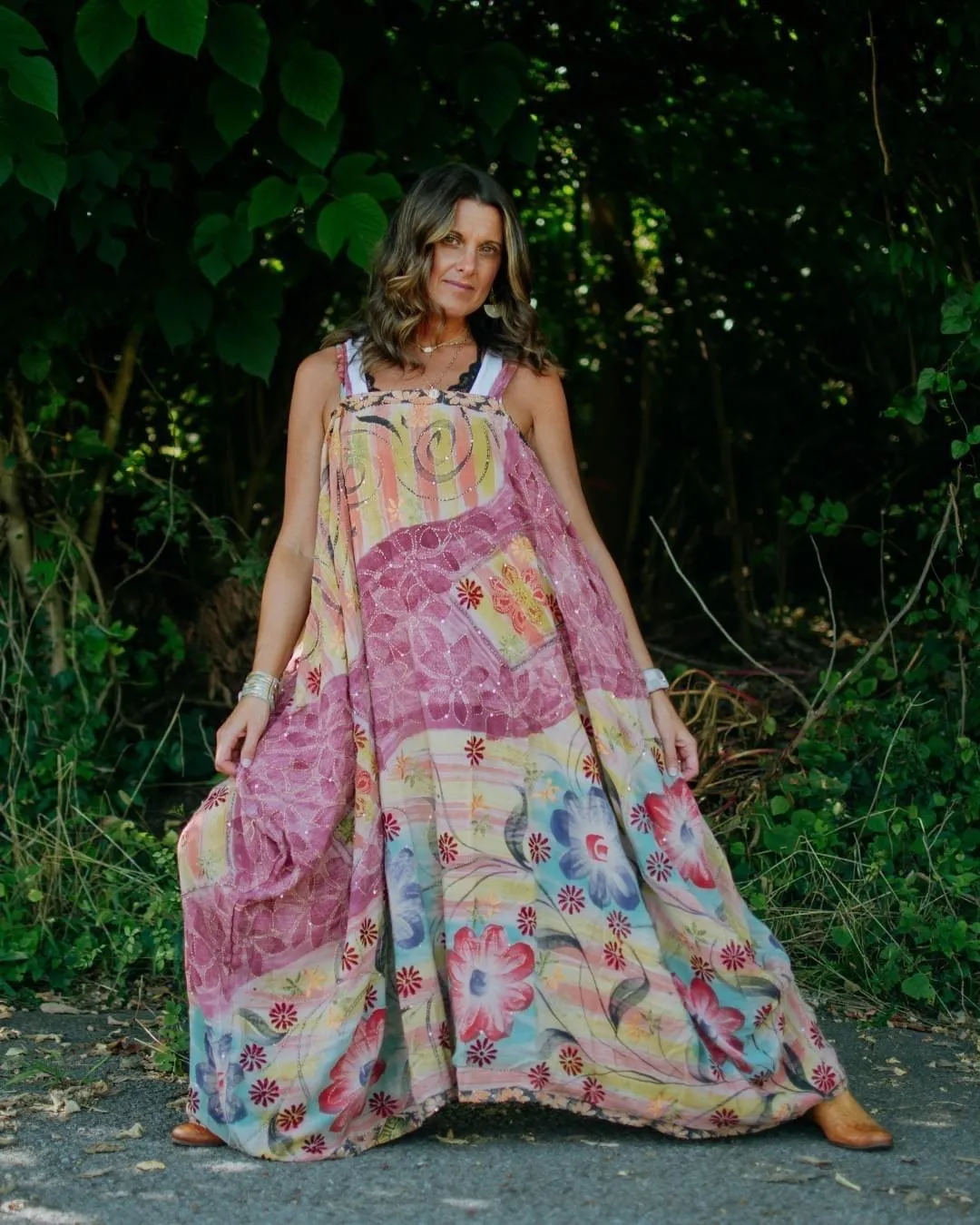 Silk Gonna Shine Maxi Dress #1007 by Kantha Bae
