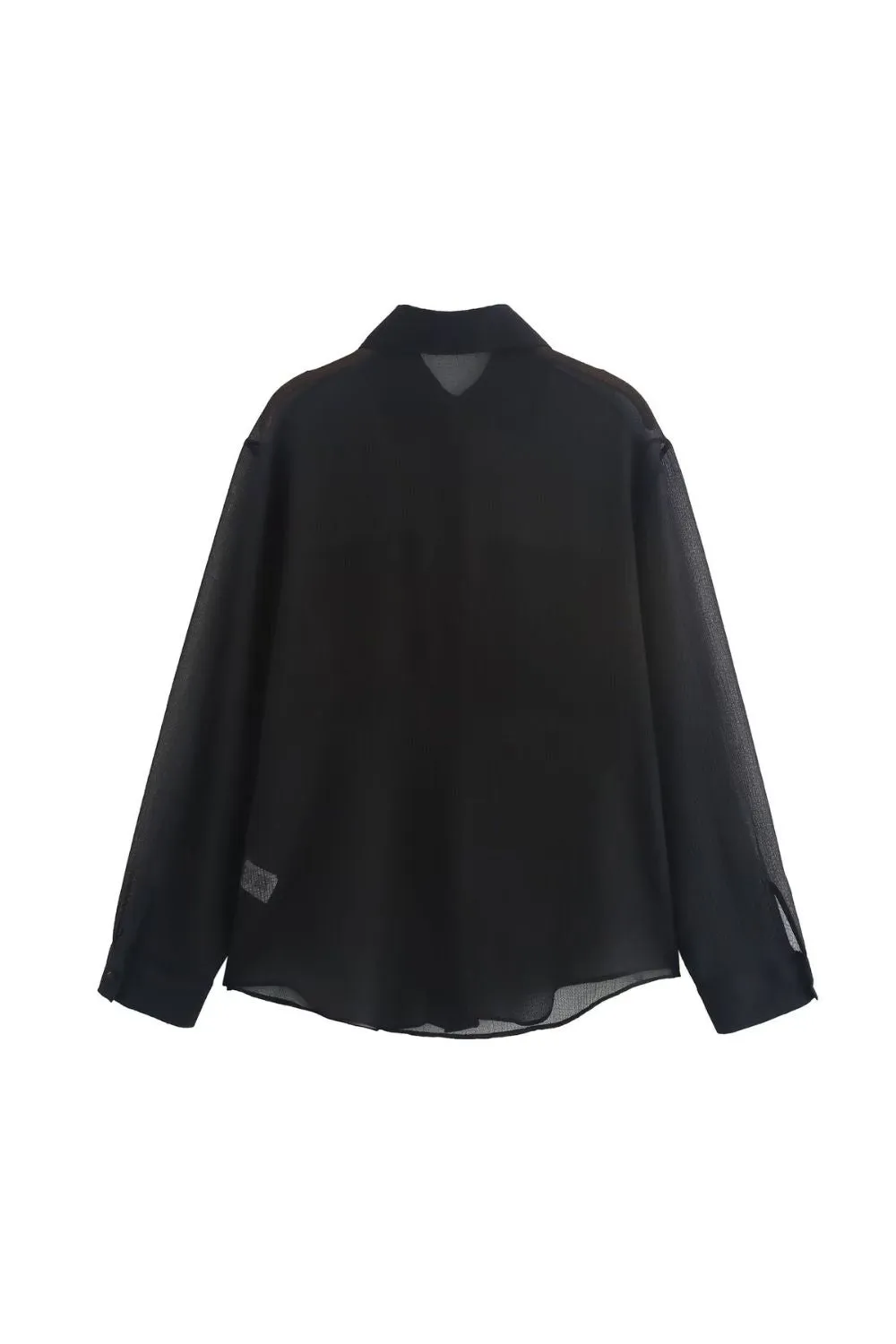 ‘Skylar’ Minimalist Color-Block Pocket Shirt