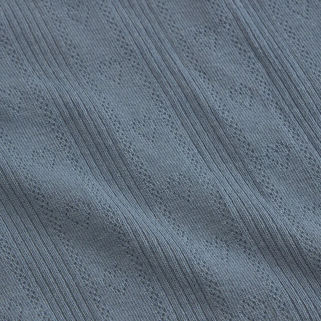 Slate Women's Pointelle Fly Away Cardigan