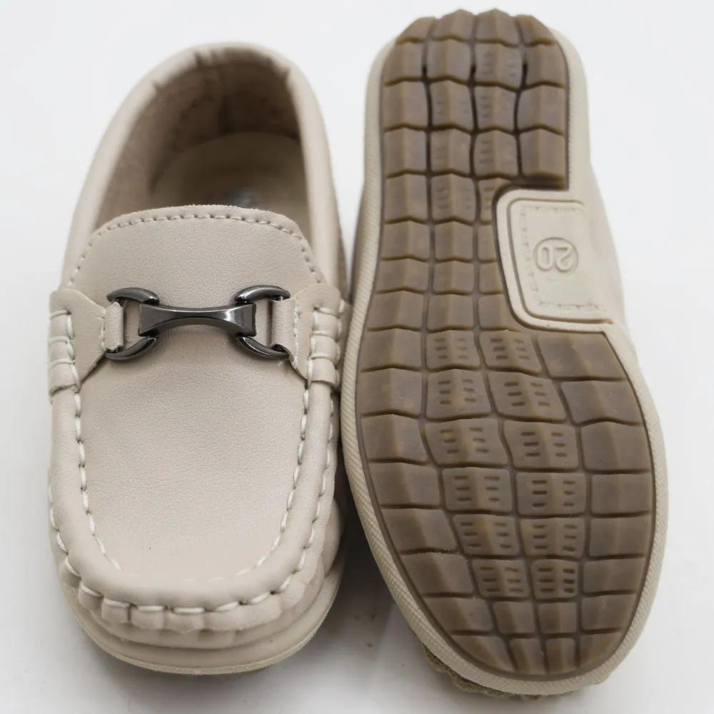 Slip On Loafers - Black, Brown & Cream