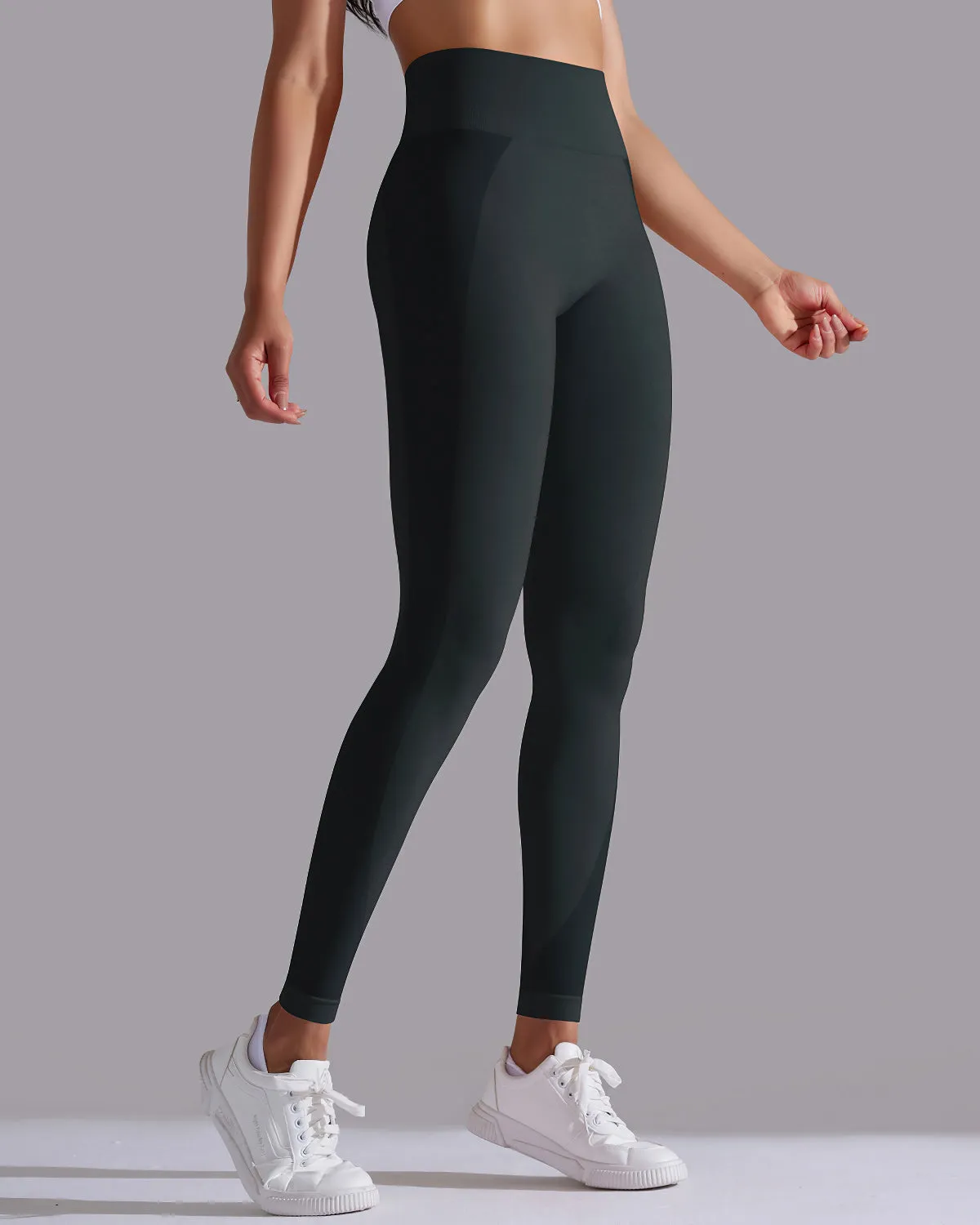 Stella Seamless Leggings - Graphite