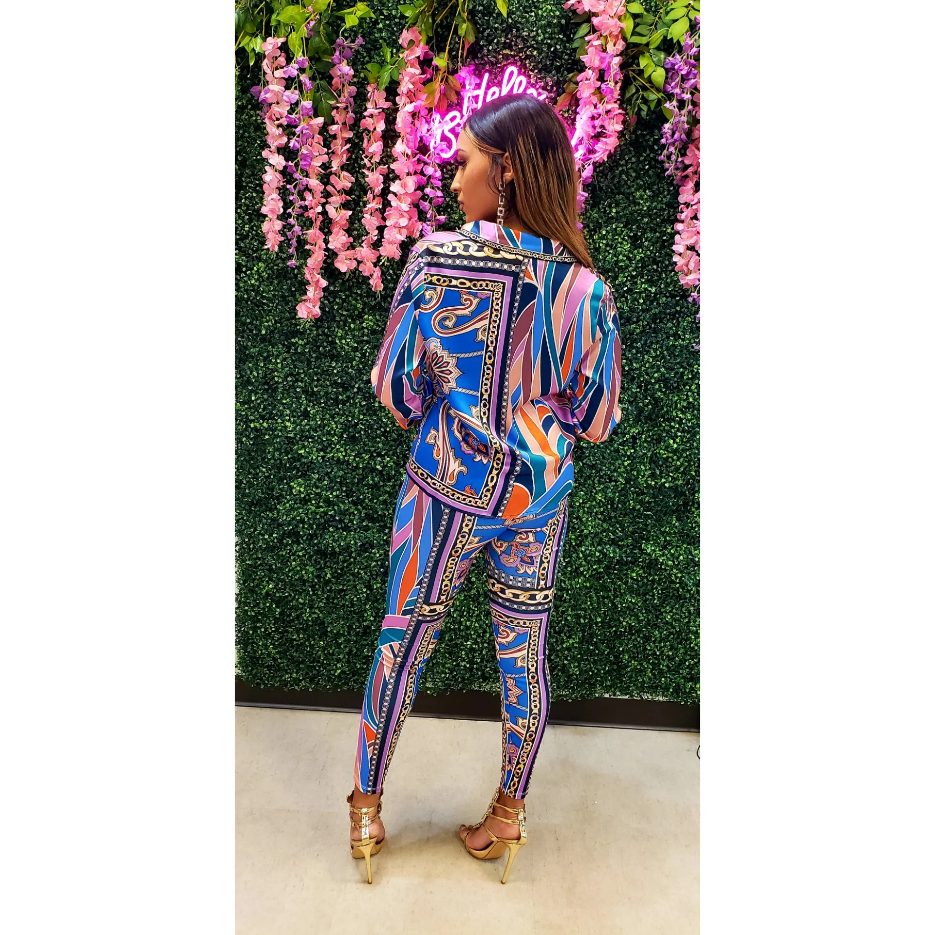 Trini Chic Leggings Set