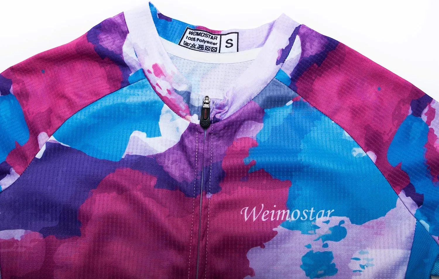 Weimostar Women's Cycling Jersey Short Sleeve Quick-Dry Breathable Biking Shirt Reflective