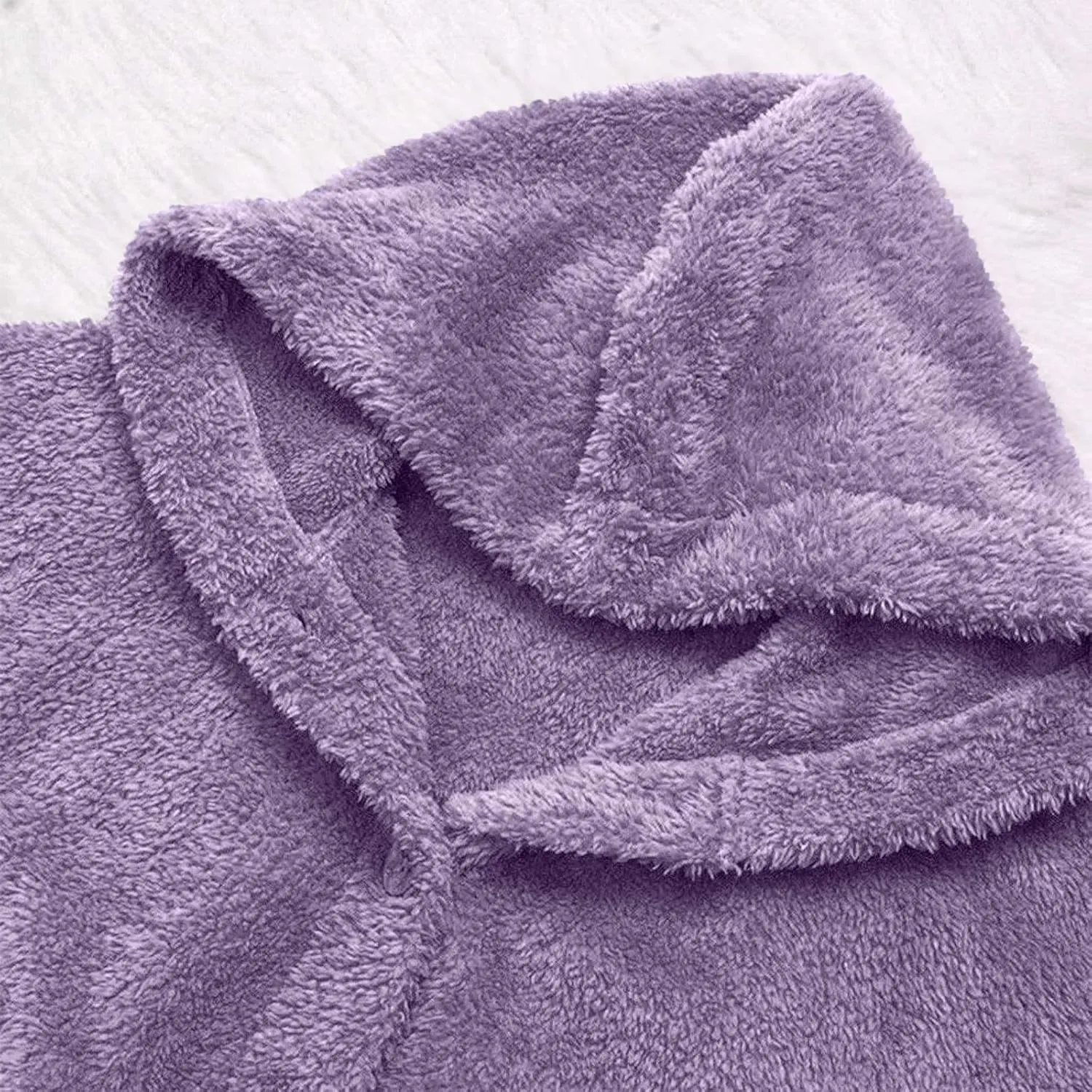 Womens Casual Fleece Jackets Oversized Button Down Winter Hooded Coats Long Sleeve Cardigan Sweater With Pockets