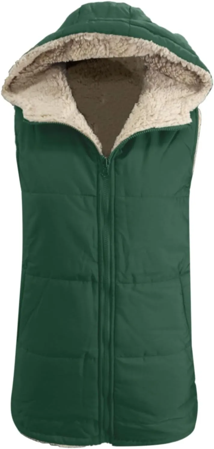 Women's Puffer Jacket Packable Quilted Light Down Parka Oversized Long Puffy Jacket Insulated Jacket With Hood