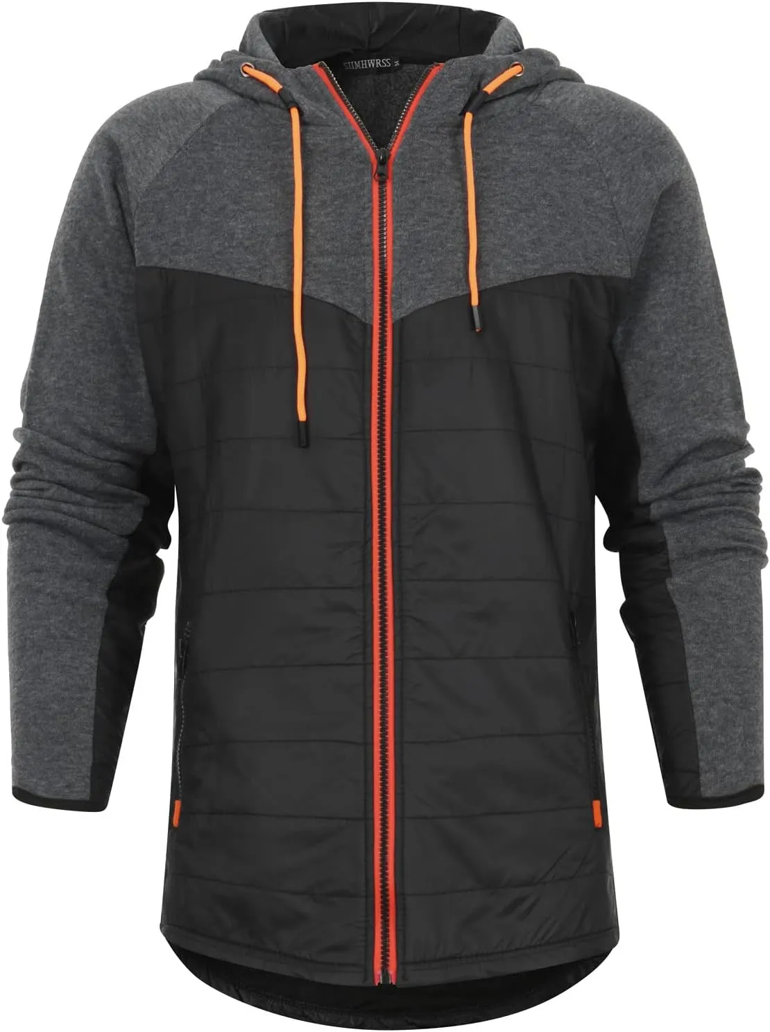 Ymosrh Mens Jackets Casual Camouflage Sports Sweatshirt Long Sleeve Zipper Hooded Jacket Coat Light Rain Jacket