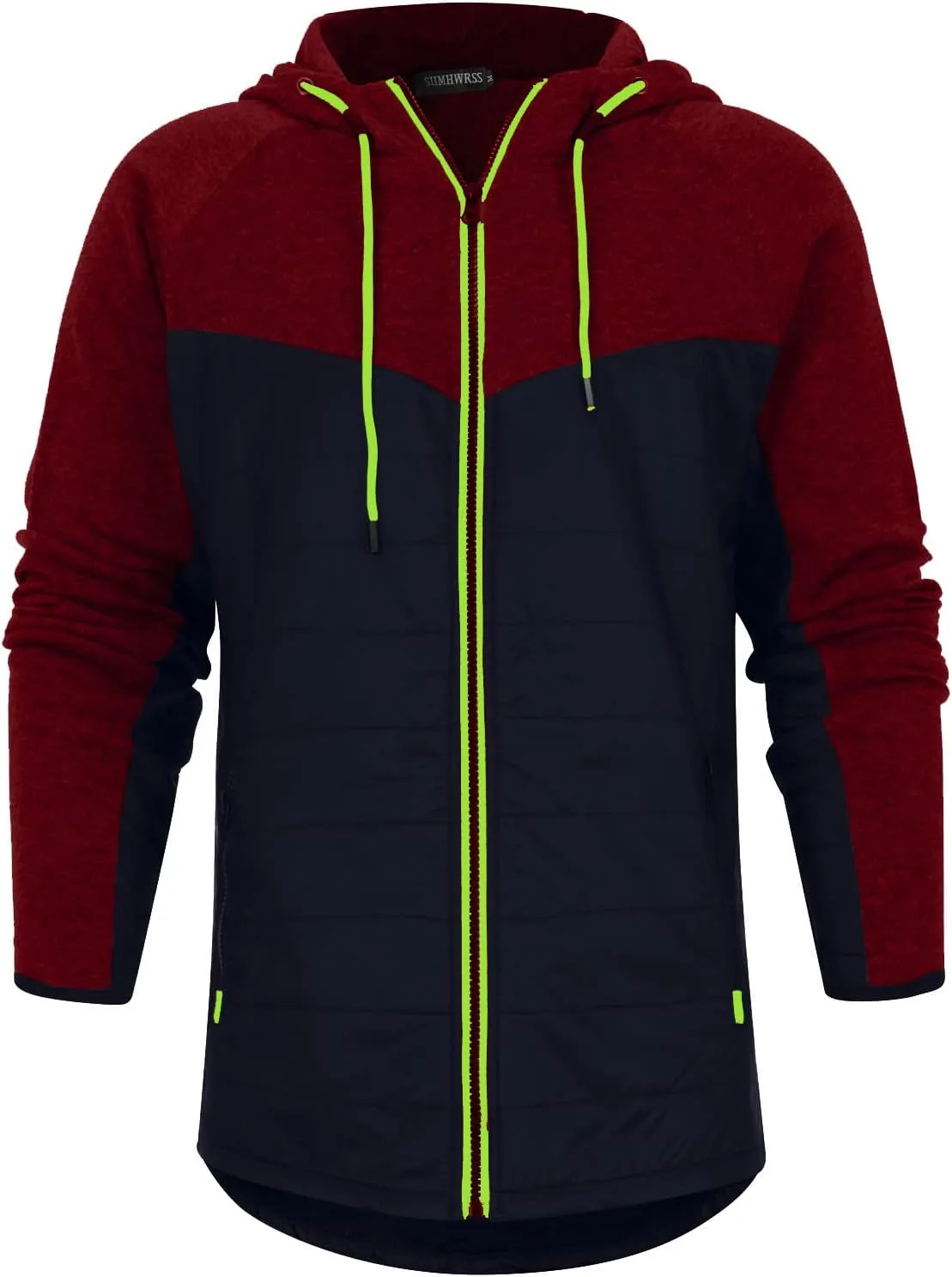 Ymosrh Mens Jackets Casual Camouflage Sports Sweatshirt Long Sleeve Zipper Hooded Jacket Coat Light Rain Jacket